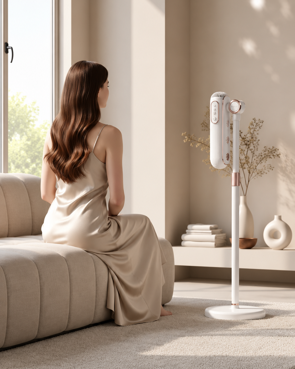 Aereli Air One — The Hands-Free Hair Dryer