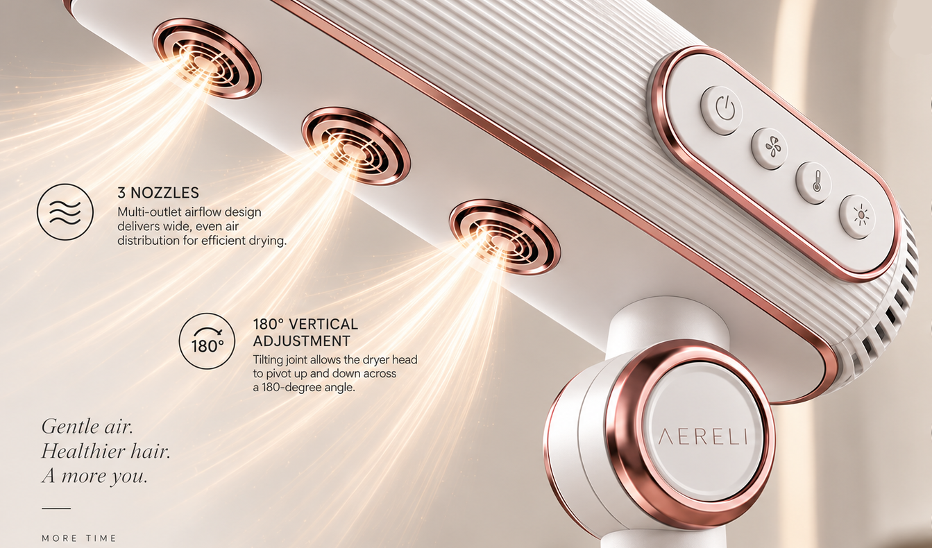 Aereli Air One exploded view — technology